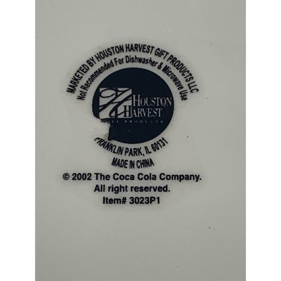 Coca Cola Collectibles Polar Bear Trinket Box Sled Lid Ceramic Hinge Missing - Picture 9 of 12